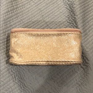 Rose gold travel bracelet case